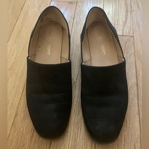 Clarks Pure Tone black loafer flat